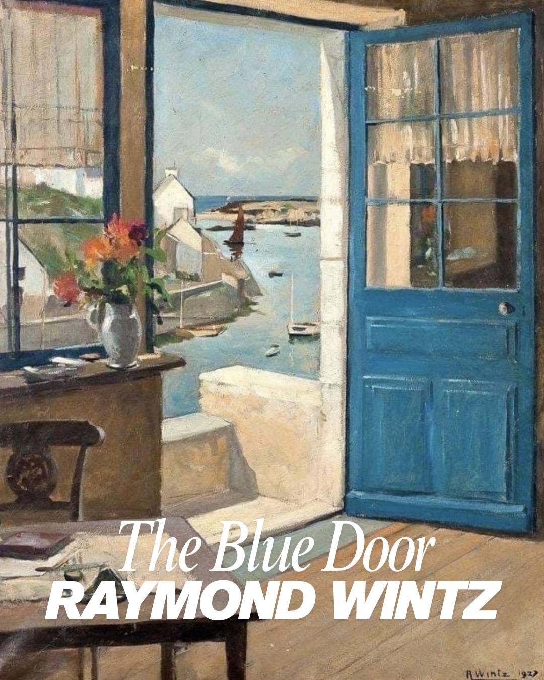 The Art of e Quaintance　Blue Raymond Wintz Blue Door & Green Door Story Explained