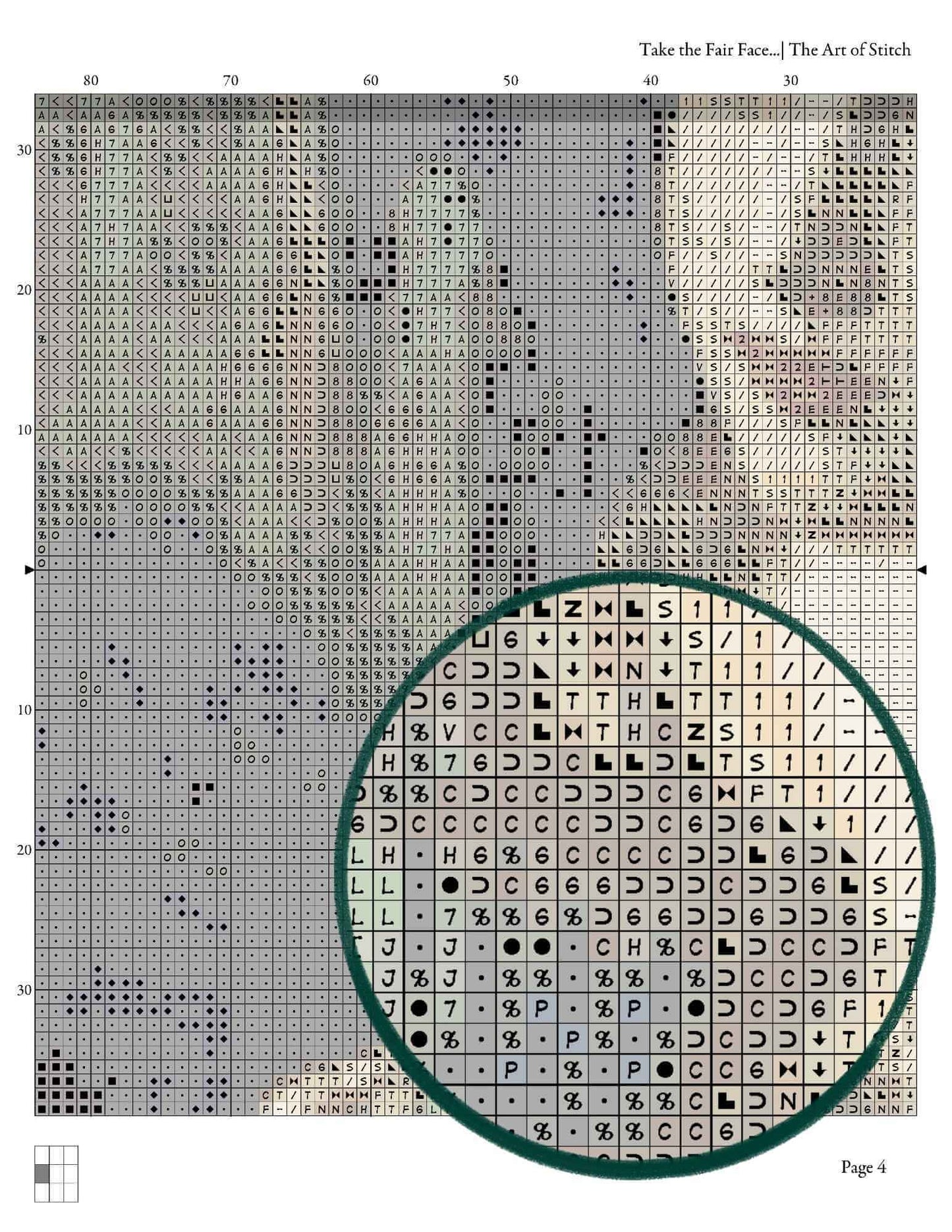 Take the Fair Face of Woman Cross Stitch Kit - Premium Cross Stitch Kit - Sophie Gengembre Anderson