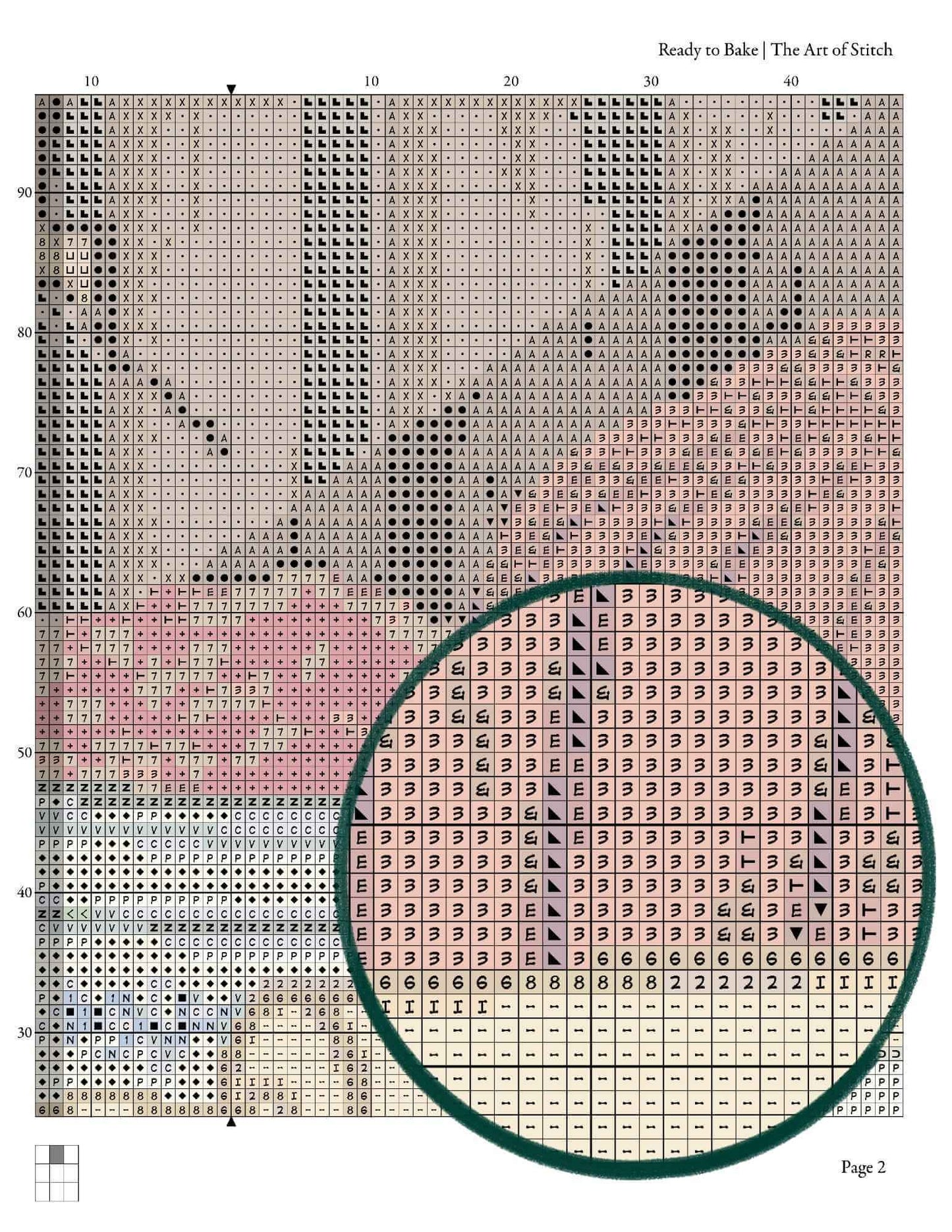 Ready to Bake Cross Stitch Kit - Premium Cross Stitch Kit - The Art of Stitch