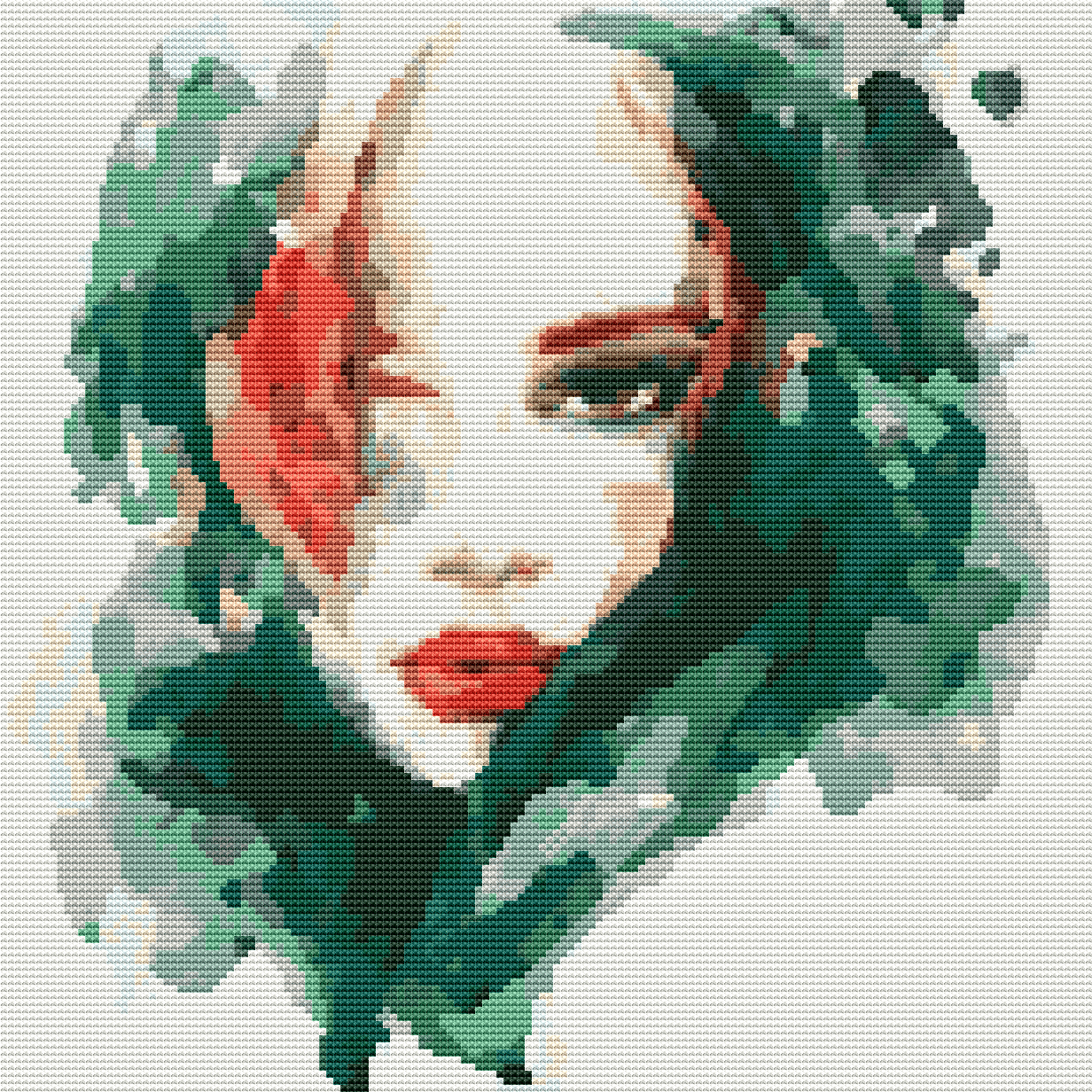 The Elements: Earth Cross Stitch Kit - The Art of Cross Stitch