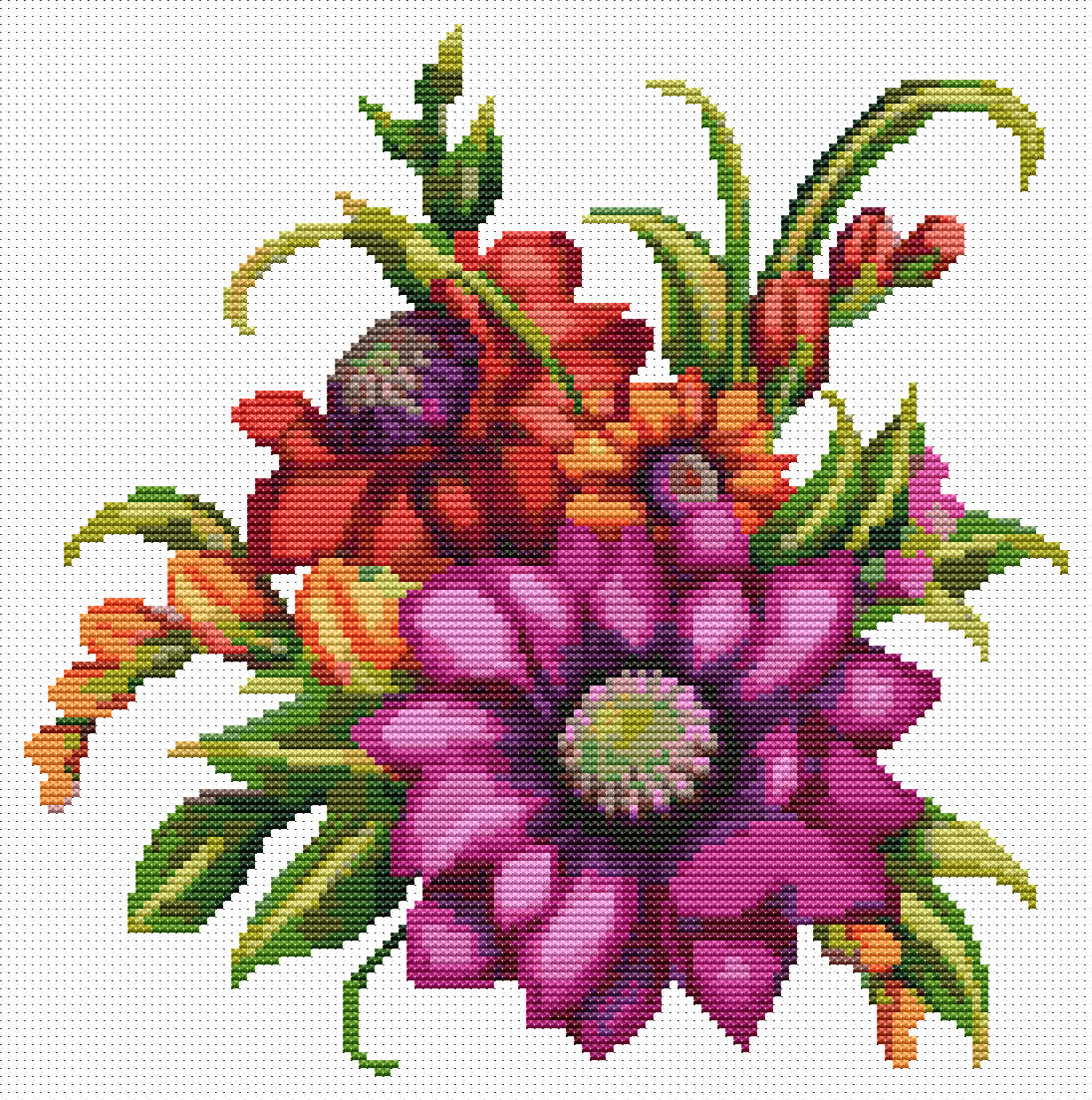 Serenade Cross Stitch Pattern by The Art of Stitch