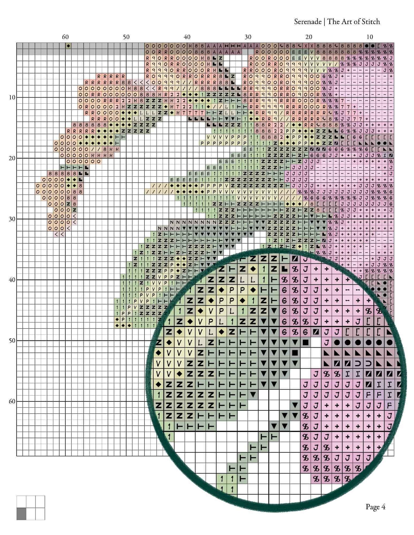 Serenade Cross Stitch Kit - Premium Cross Stitch Kit - The Art of Stitch
