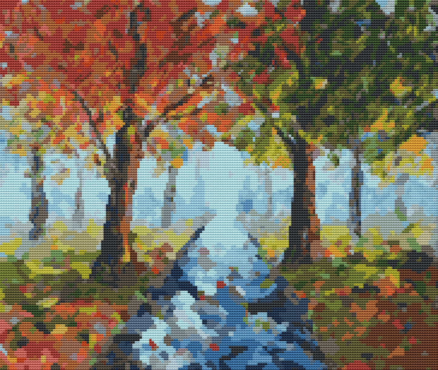 The Fall Cross Stitch Kit by The Art of Stitch