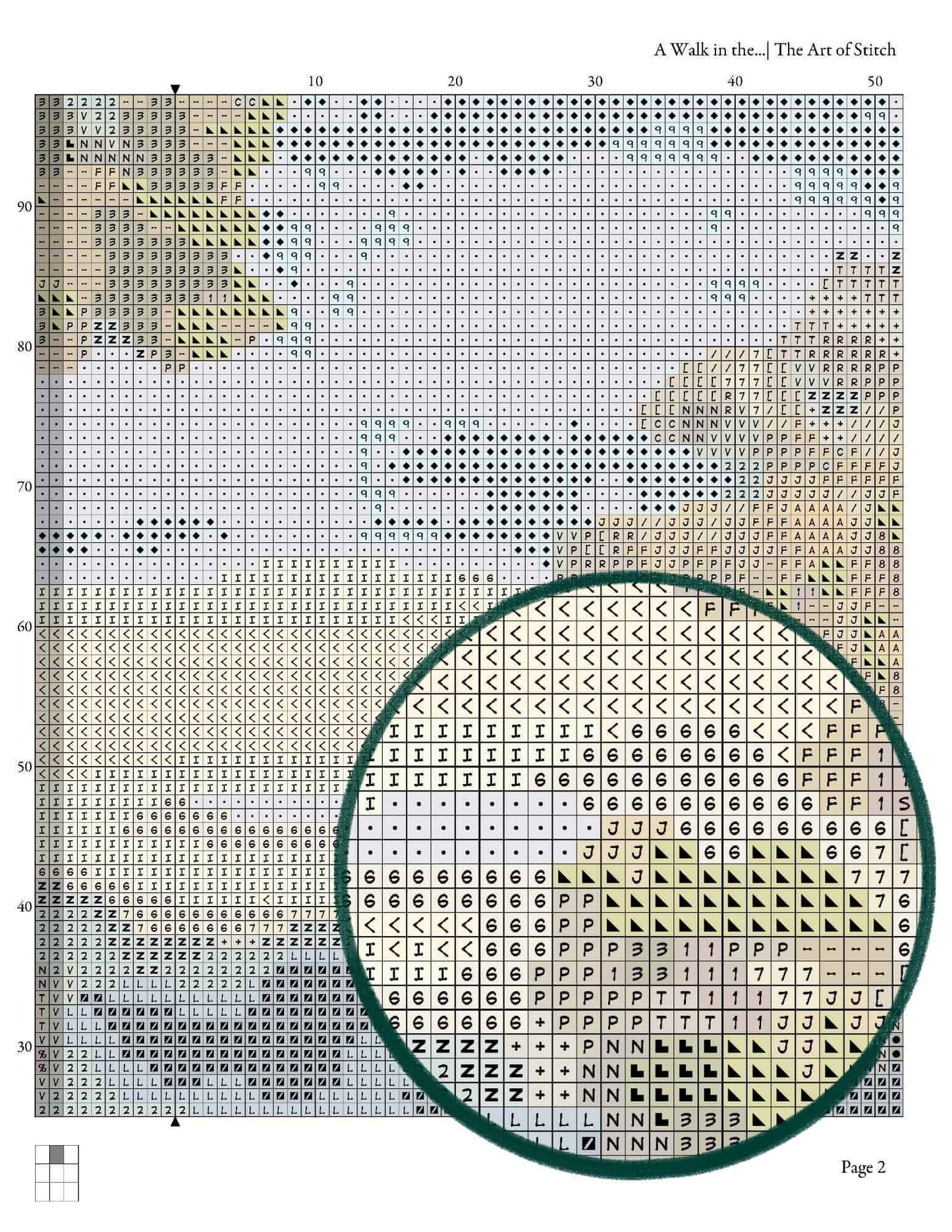 A Walk in the Countryside Cross Stitch Kit - Premium Cross Stitch Kit - The Art of Stitch