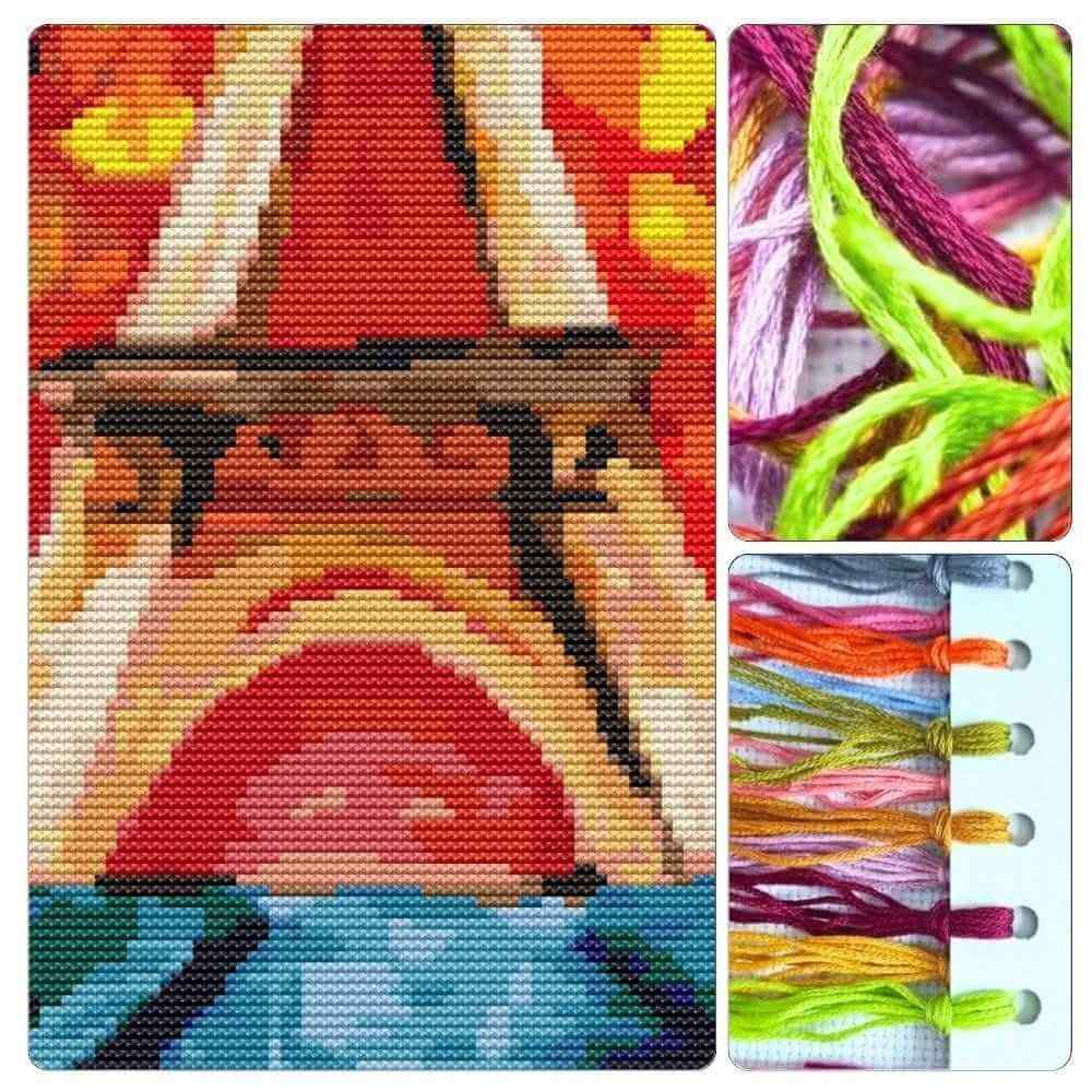 The Colors of Paris Cross Stitch Kit