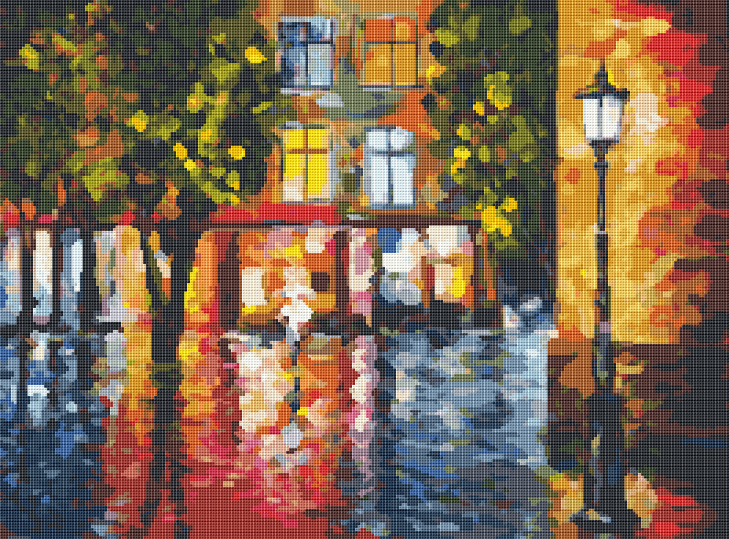 Waiting For You Cross Stitch Pattern