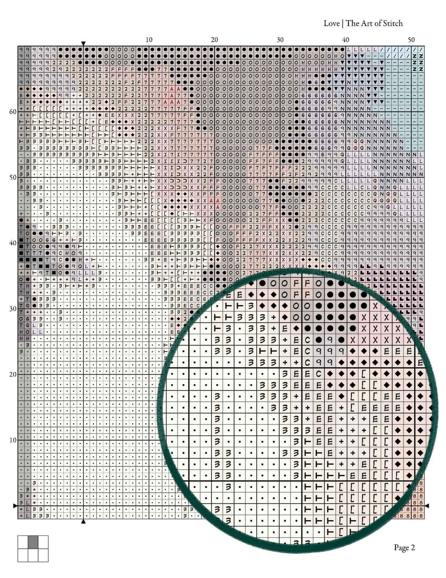 Love Cross Stitch Kit - Premium Cross Stitch Kit - The Art of Stitch