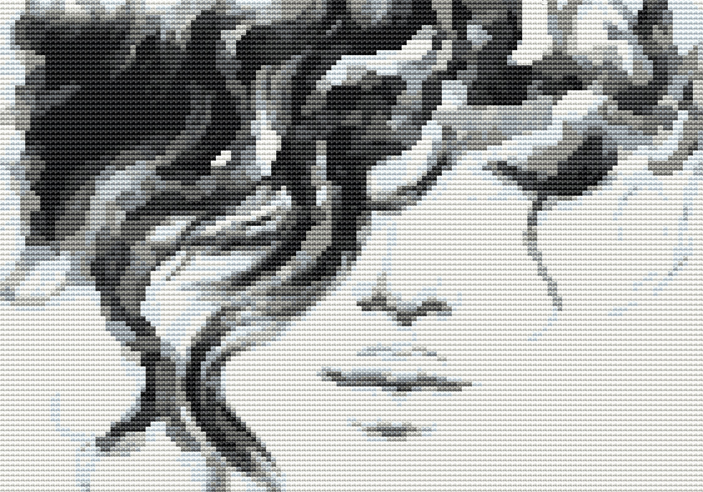 The Elements: Titanium Cross Stitch Pattern by The Art of Stitch