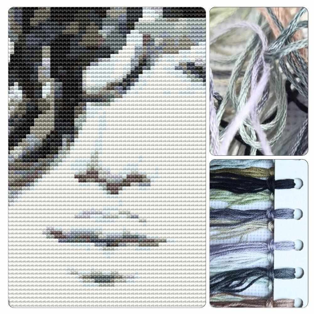 The Elements Series: Titanium Cross Stitch Kit