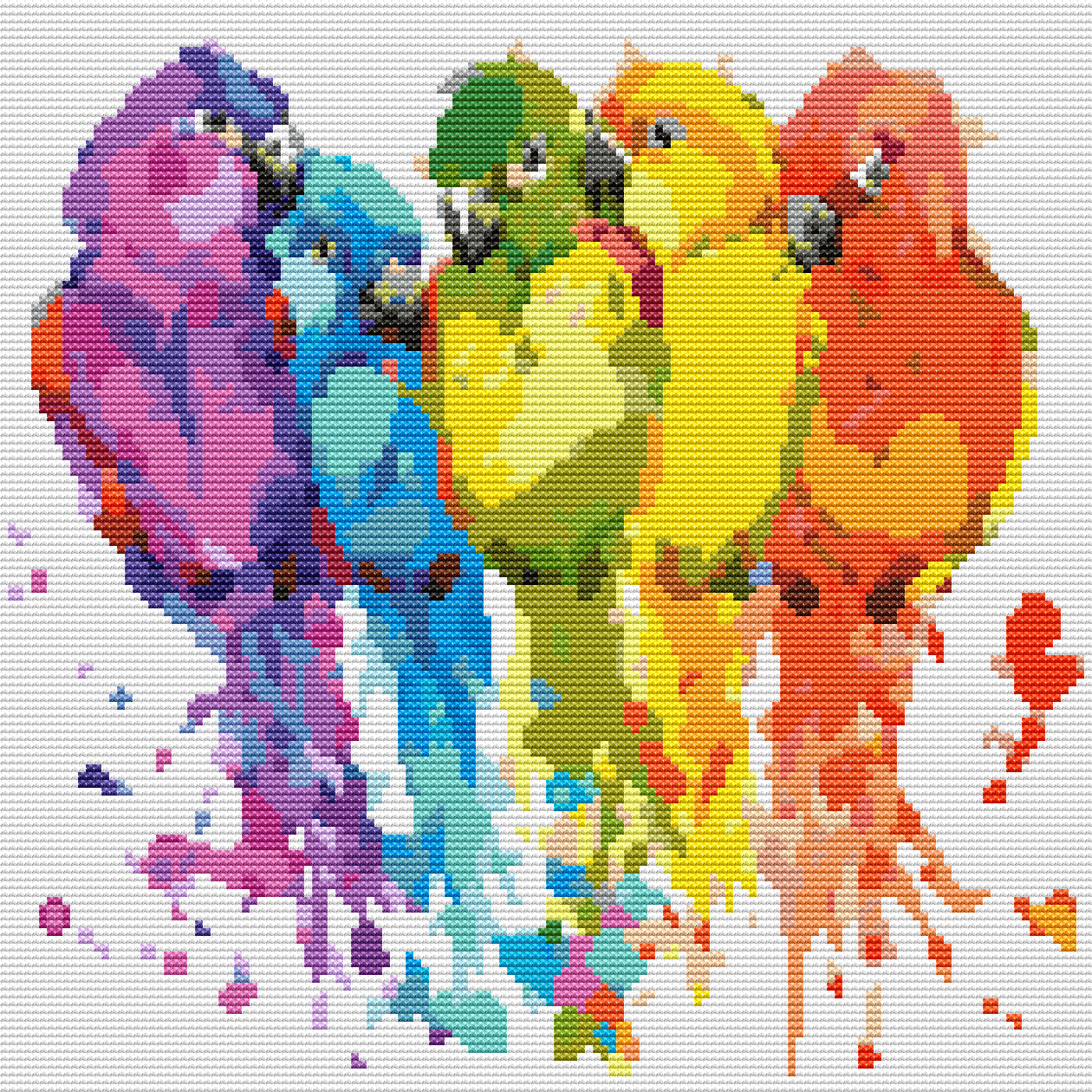 Friendship Cross Stitch Kit by The Art of Stitch