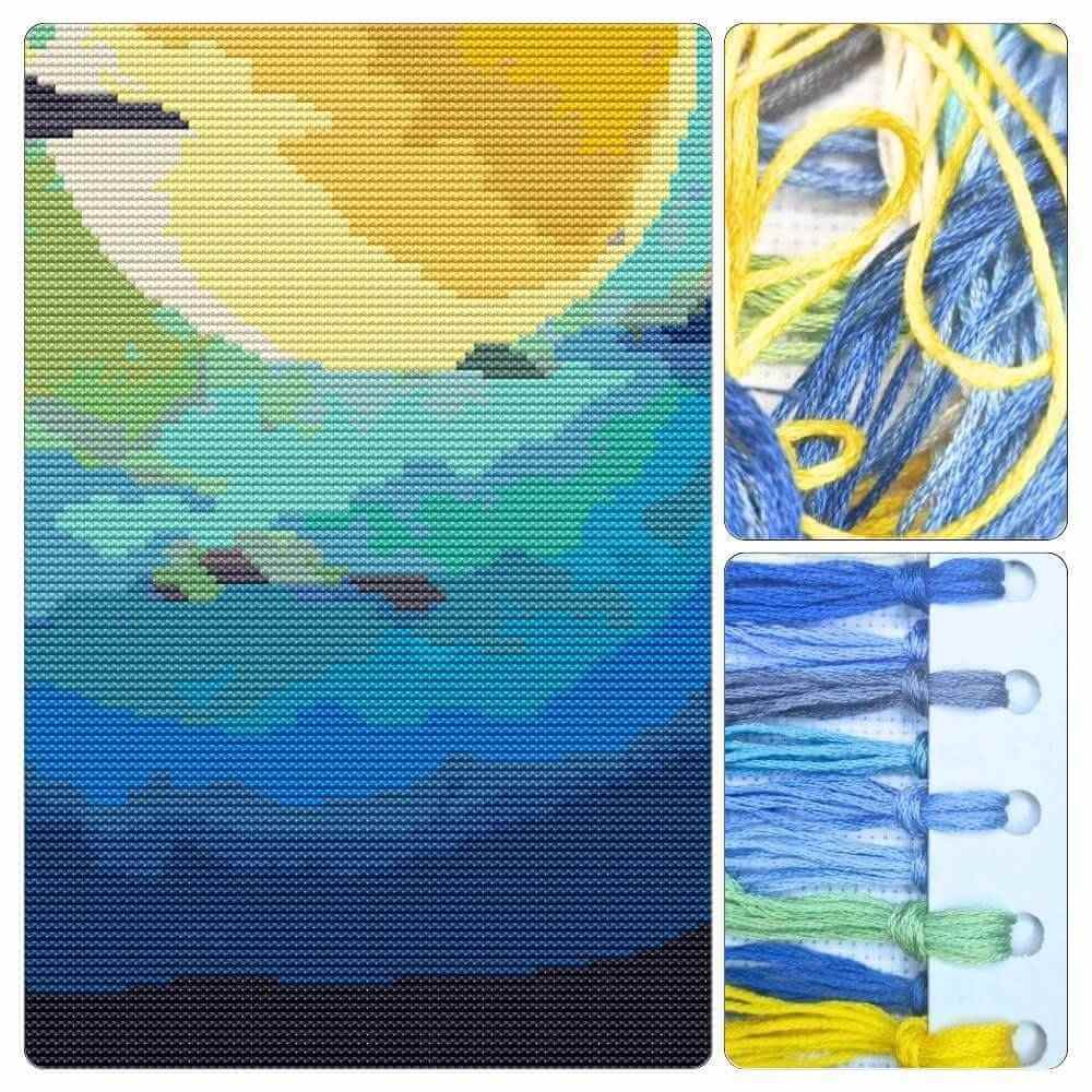 Moonlight Cross Stitch Kit
