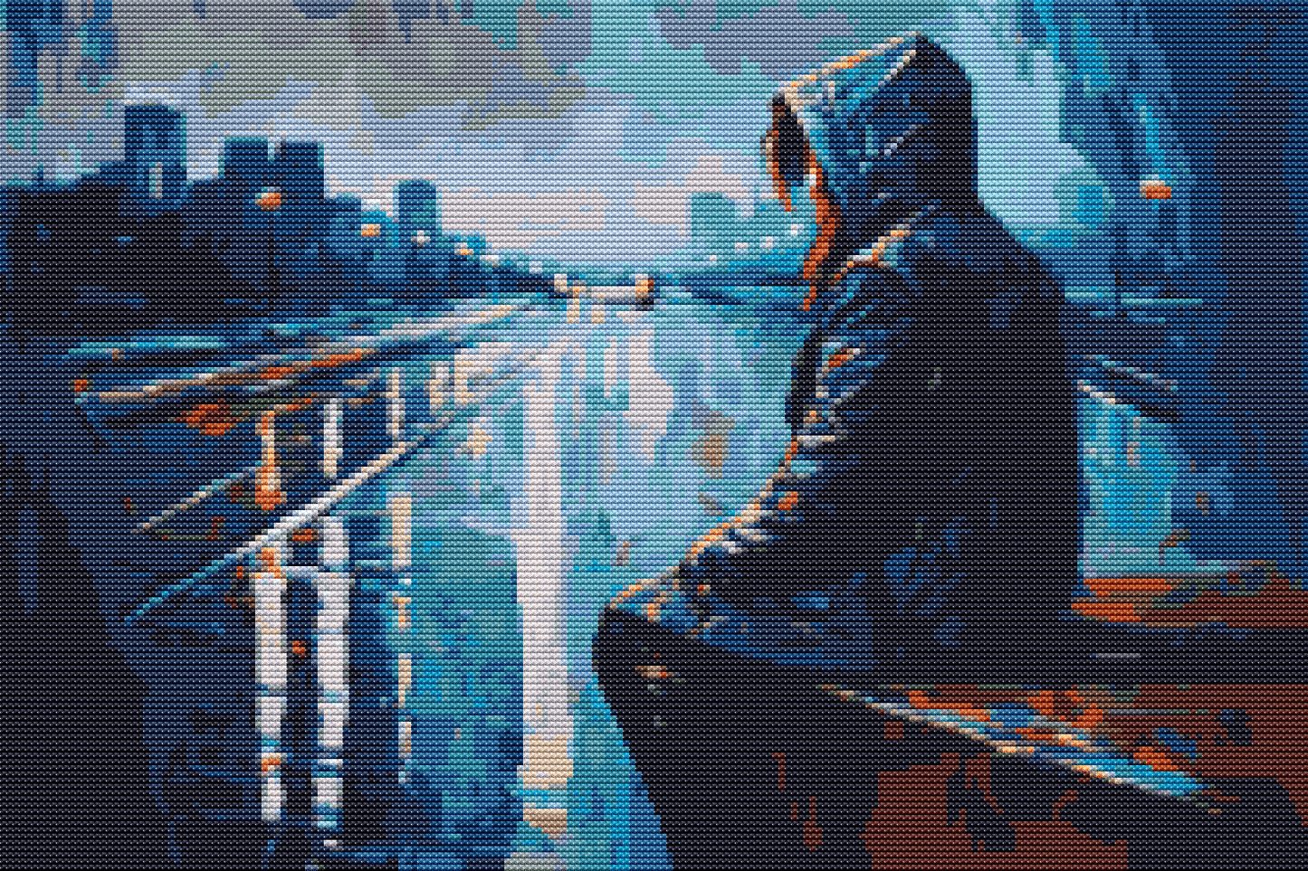 Waiting For You III Cross Stitch Pattern by The Art of Stitch