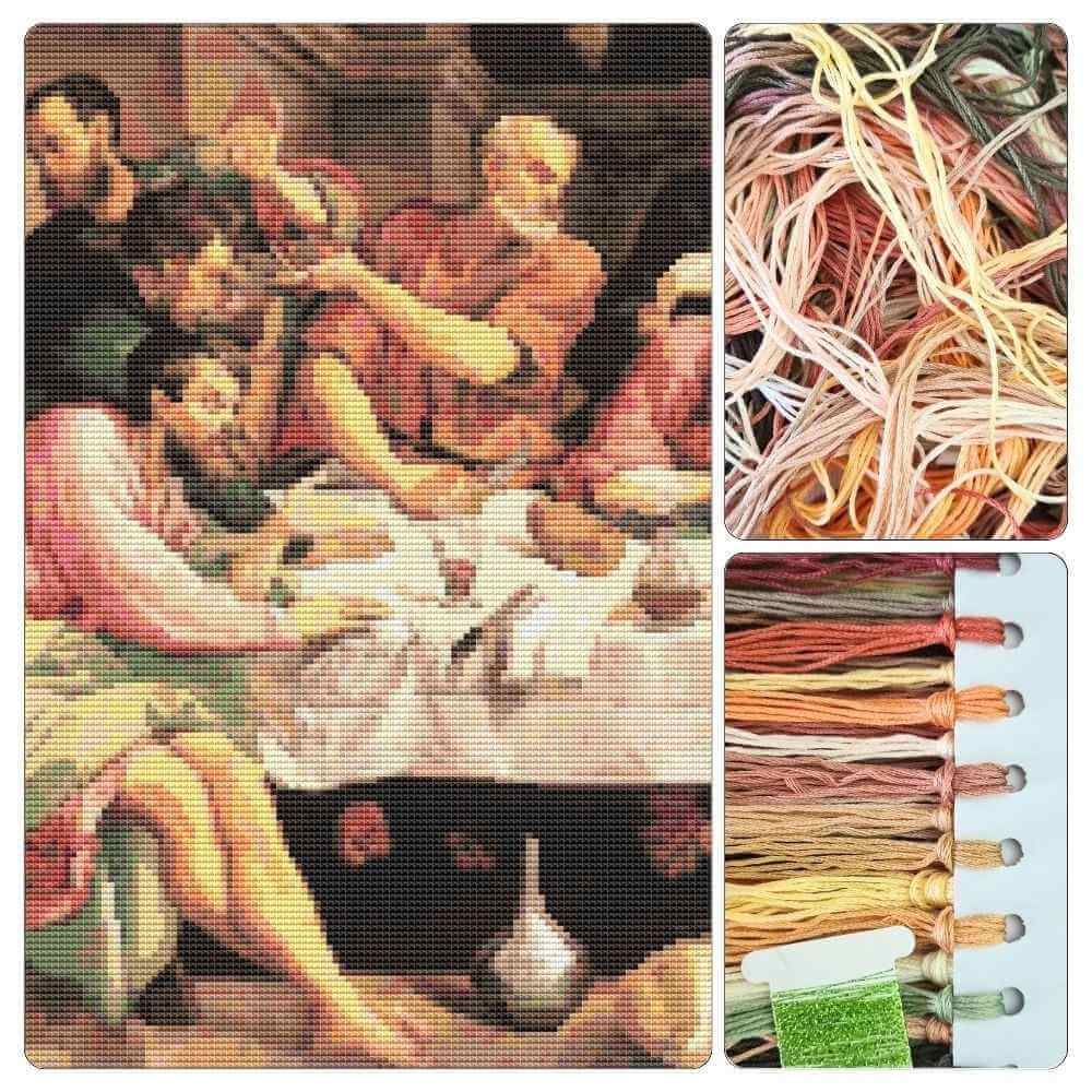 The Last Supper Cross Stitch Kit