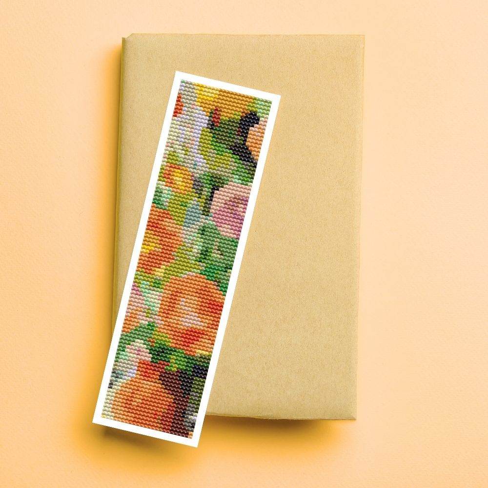 Grand Bouquet Bookmark Cross Stitch Kit - The Art of Cross Stitch