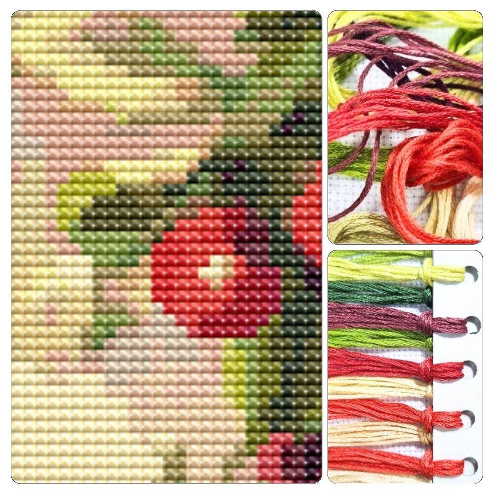 Berries Bookmark Cross Stitch Kit by Catharina Klein
