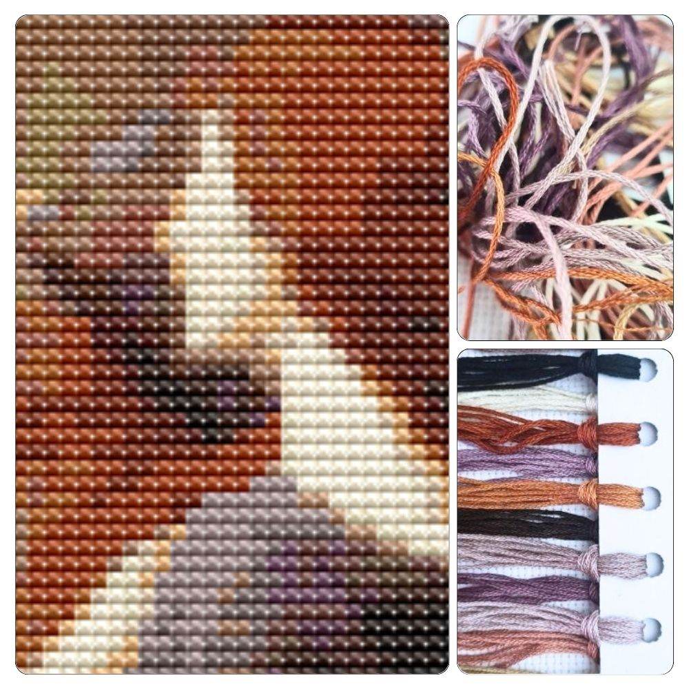 Miranda Bookmark Cross Stitch Kit by John William Waterhouse