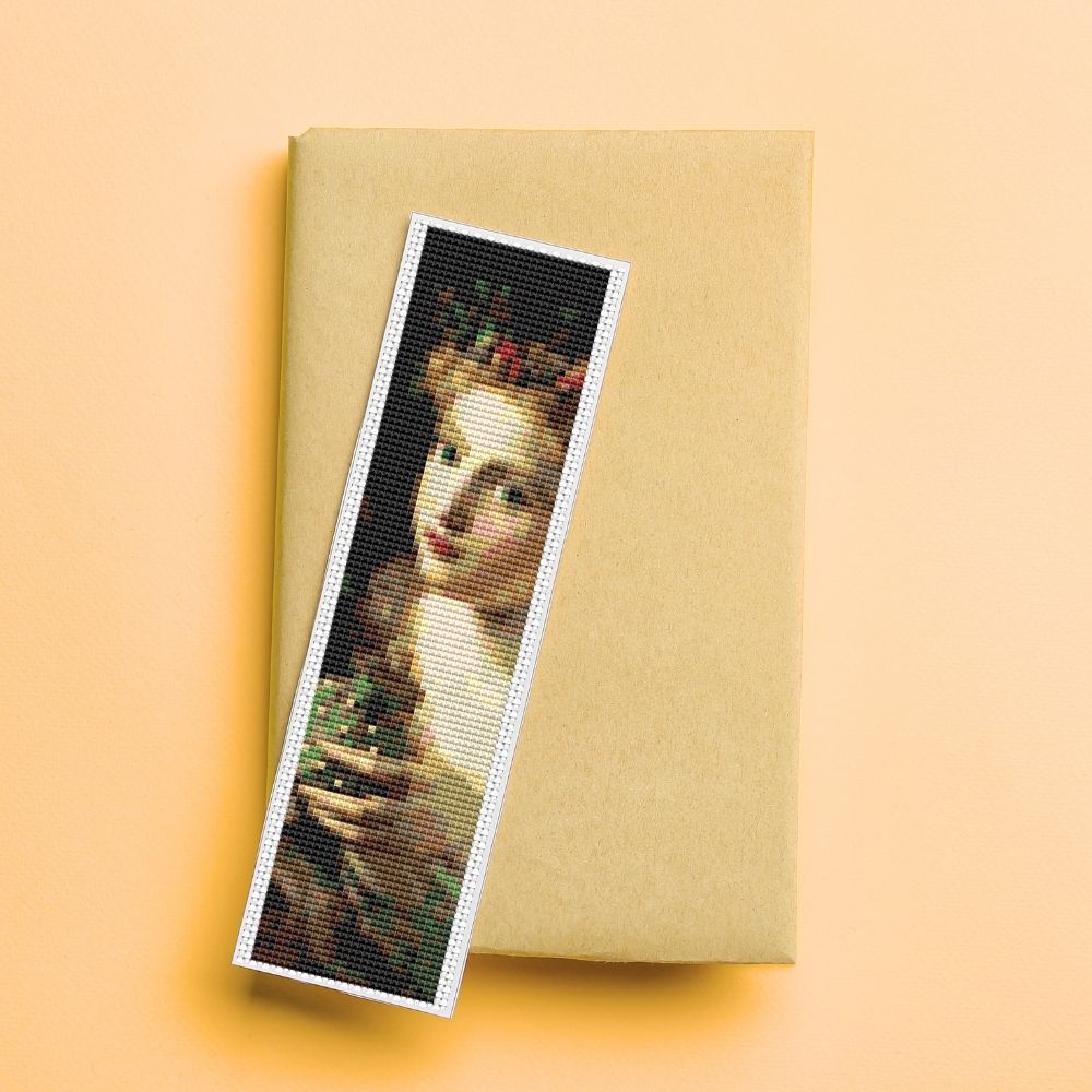 Take the Fair Face of Woman Bookmark Cross Stitch Kit