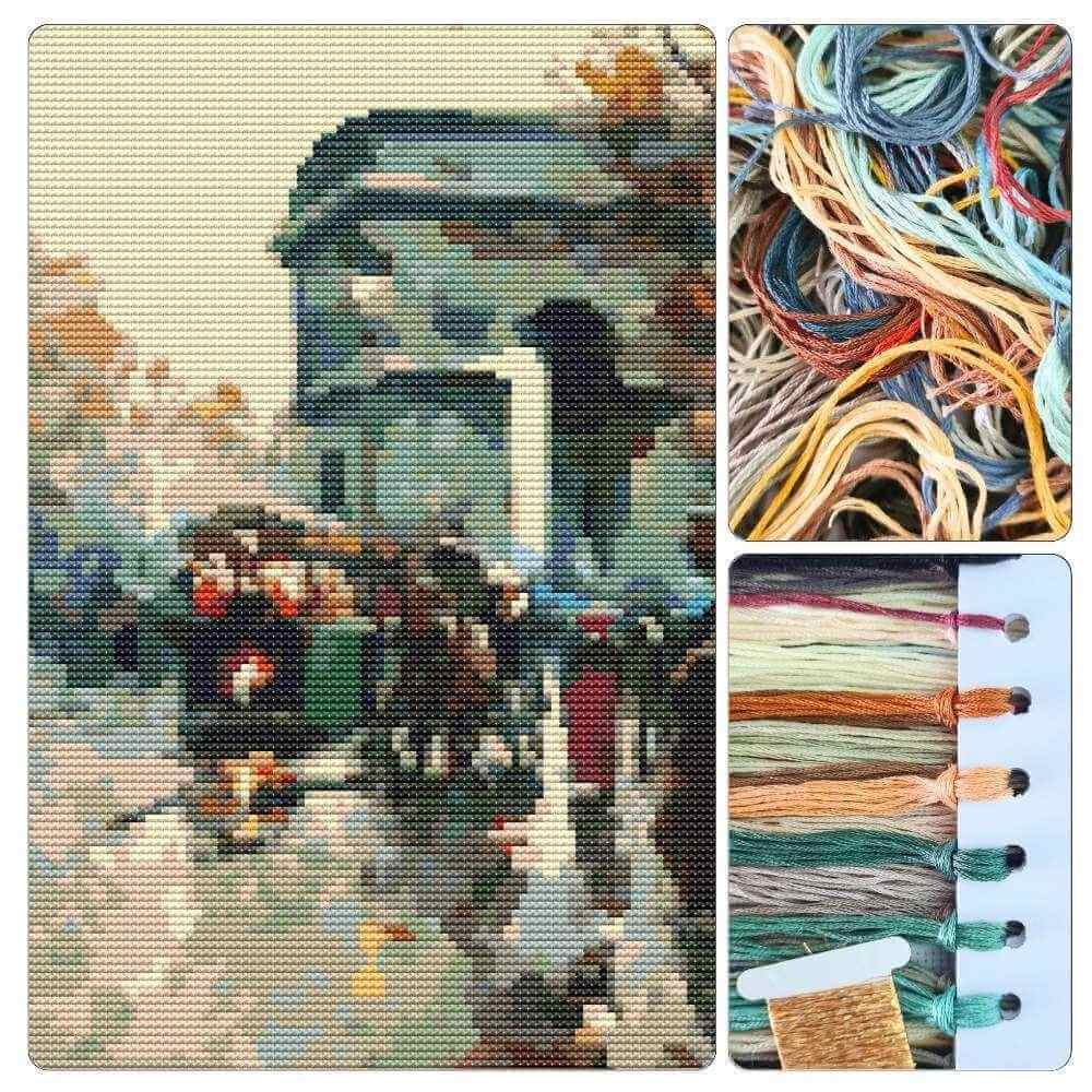 Arc de Triomphe Cross Stitch Kit
