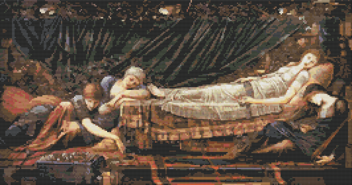 The Sleeping Beauty Cross Stitch Pattern