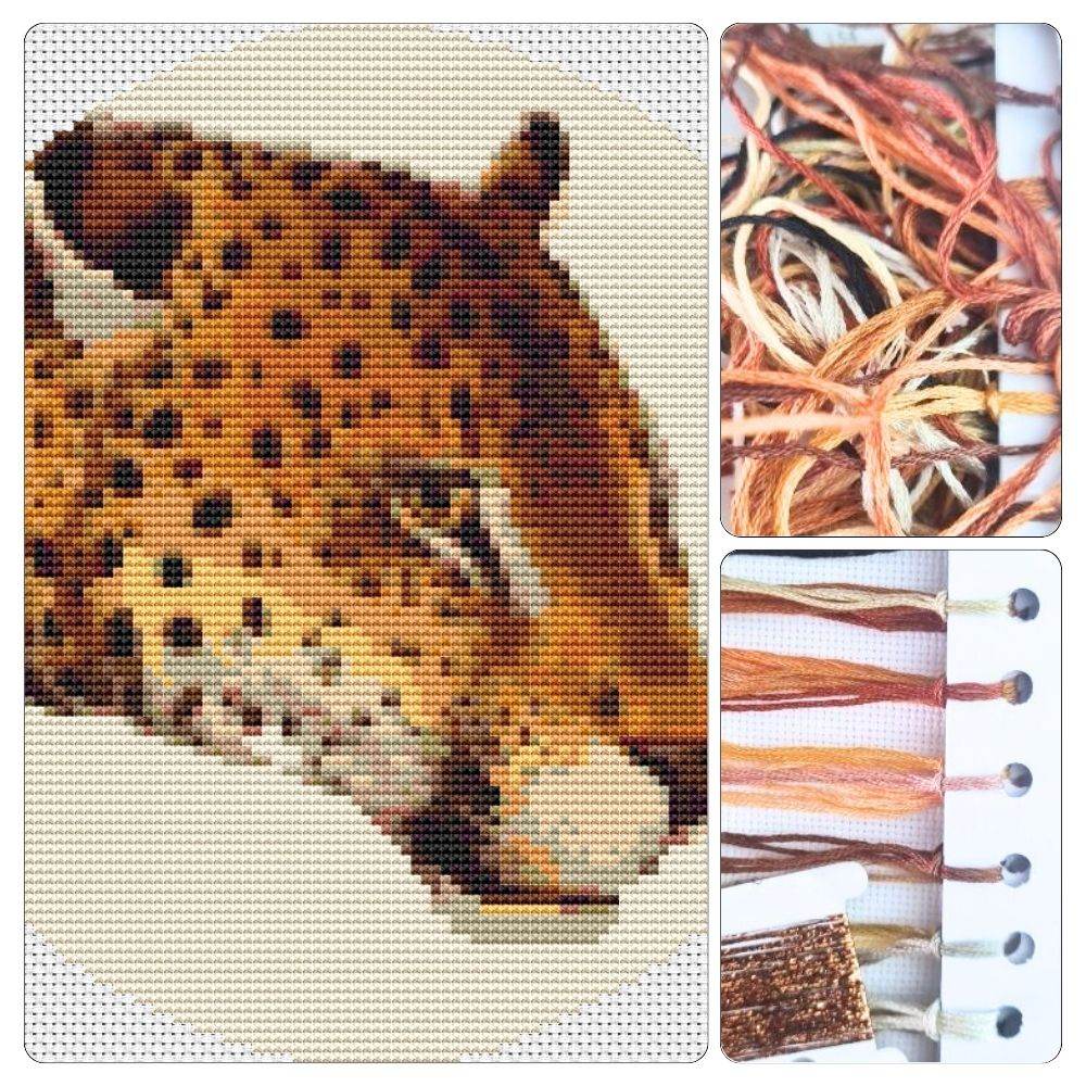 The Predator Circular Cross Stitch Kit by The Art of Stitch