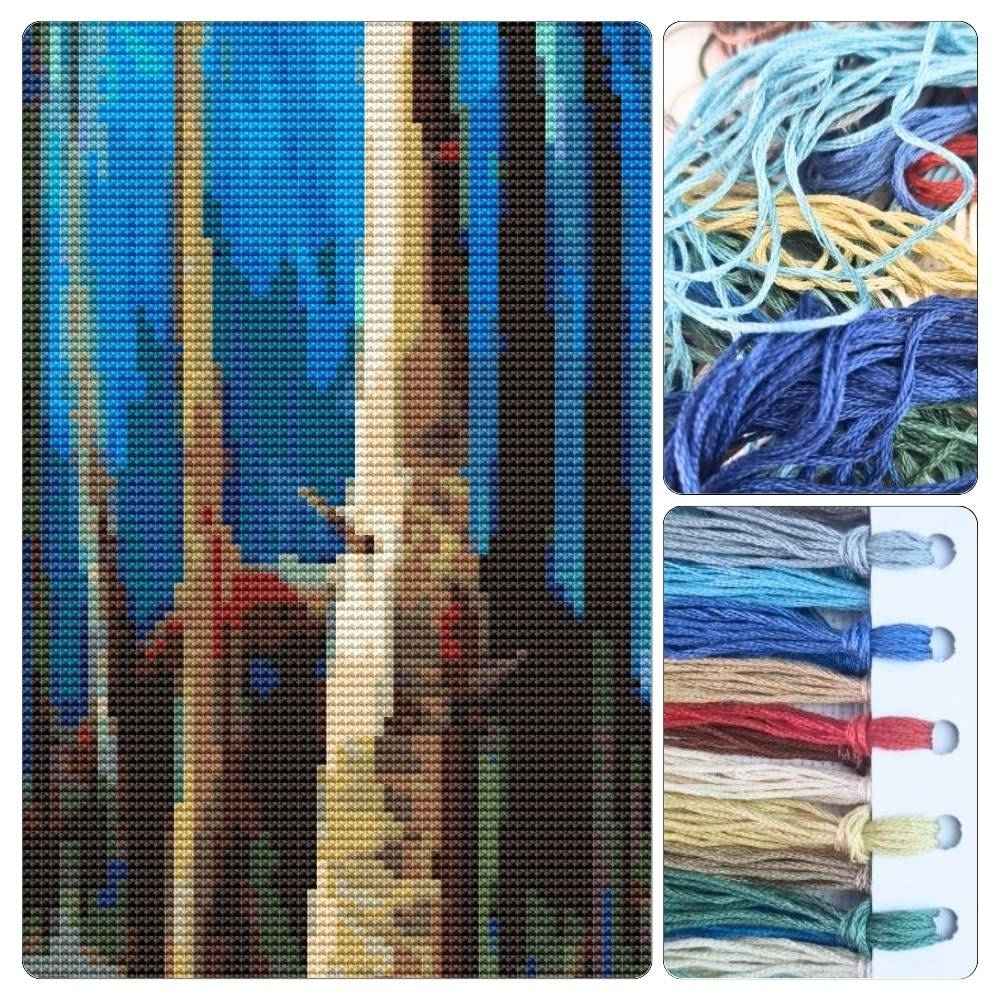 Blue Sky Cross Stitch Kit
