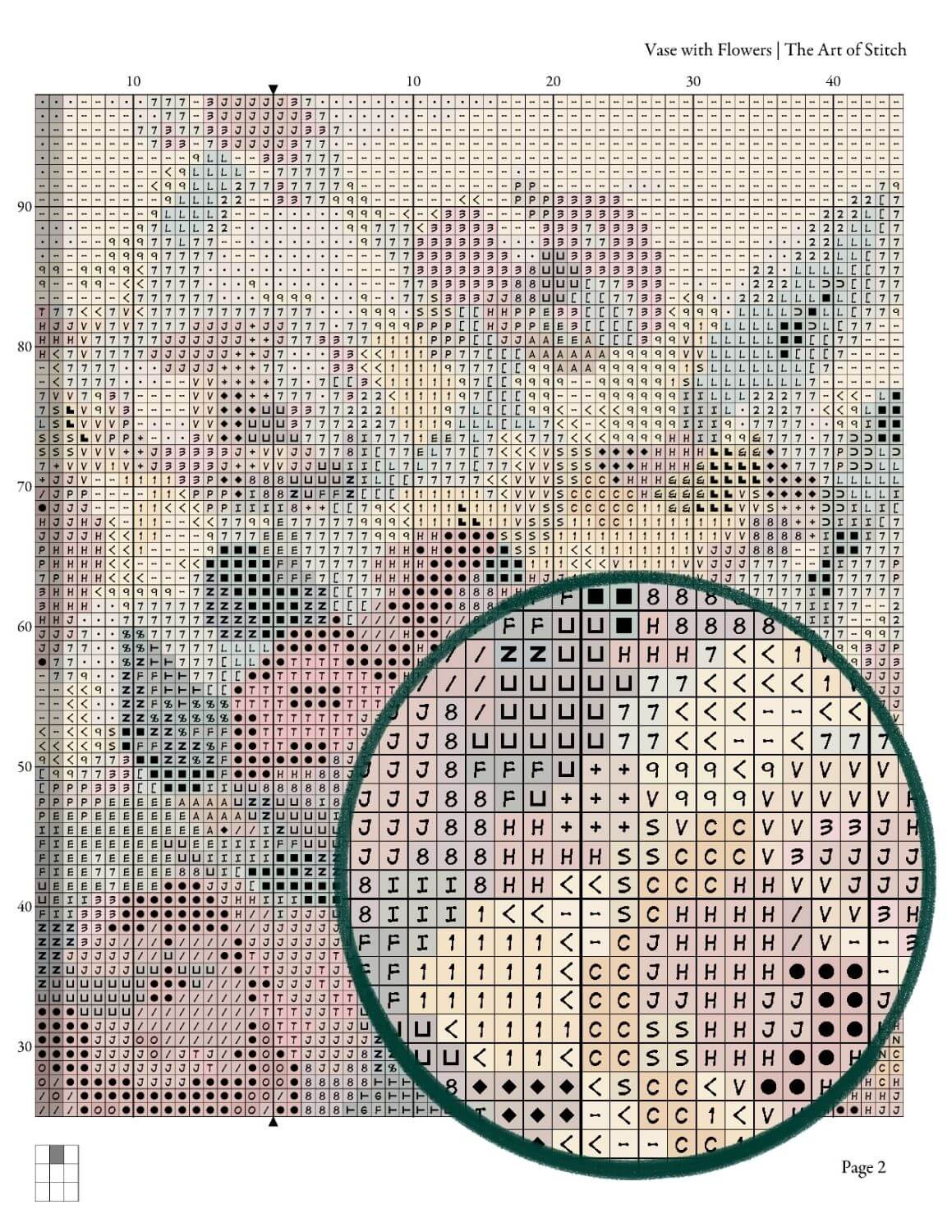 Vase with Flowers Cross Stitch Kit - Premium Cross Stitch Kit - Nicolae Darascu