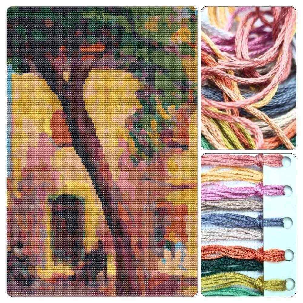 Landscape from Saint Tropez Cross Stitch Kit