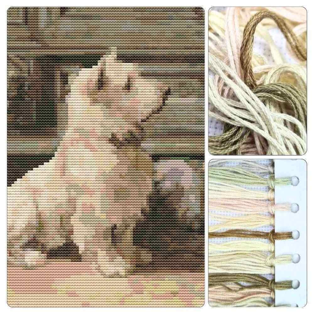West Highland Terrier Cross Stitch Kit
