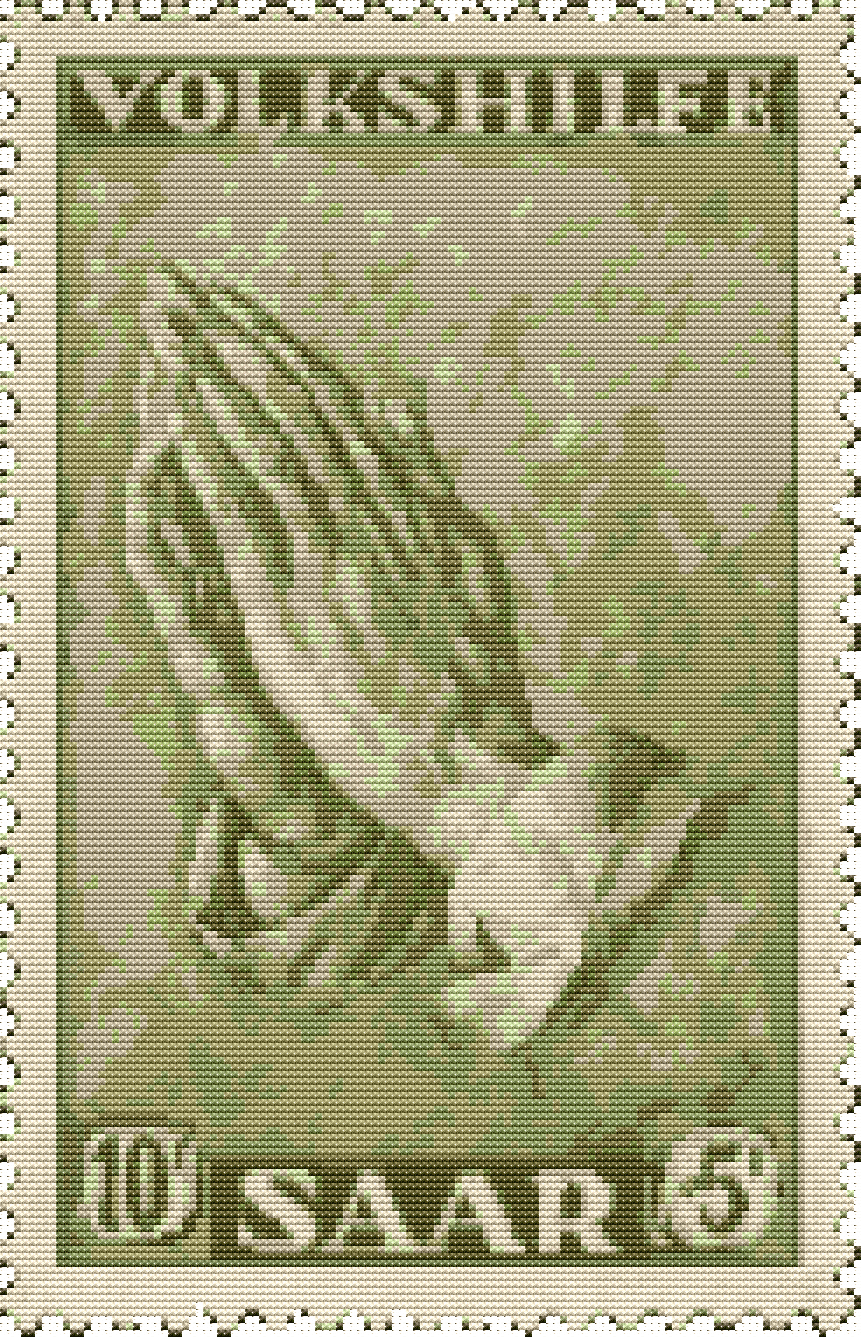 Praying Hands First Issue Stamp Cross Stitch Pattern by Albrecht Durer