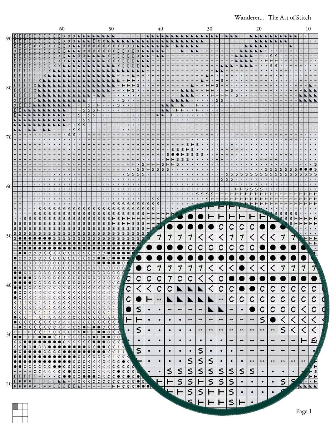 Wanderer above the Sea of Fog Cross Stitch Kit - Premium Cross Stitch Kit - Caspar David Friedrich