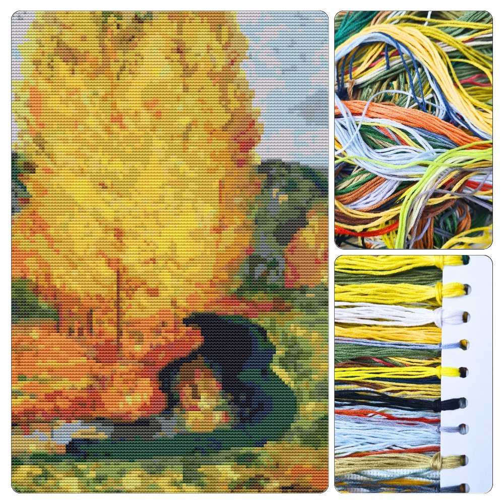 Autumn Landscape Cross Stitch Kit