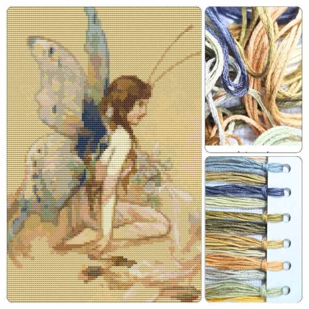 The Water Babies Cross Stitch Kit