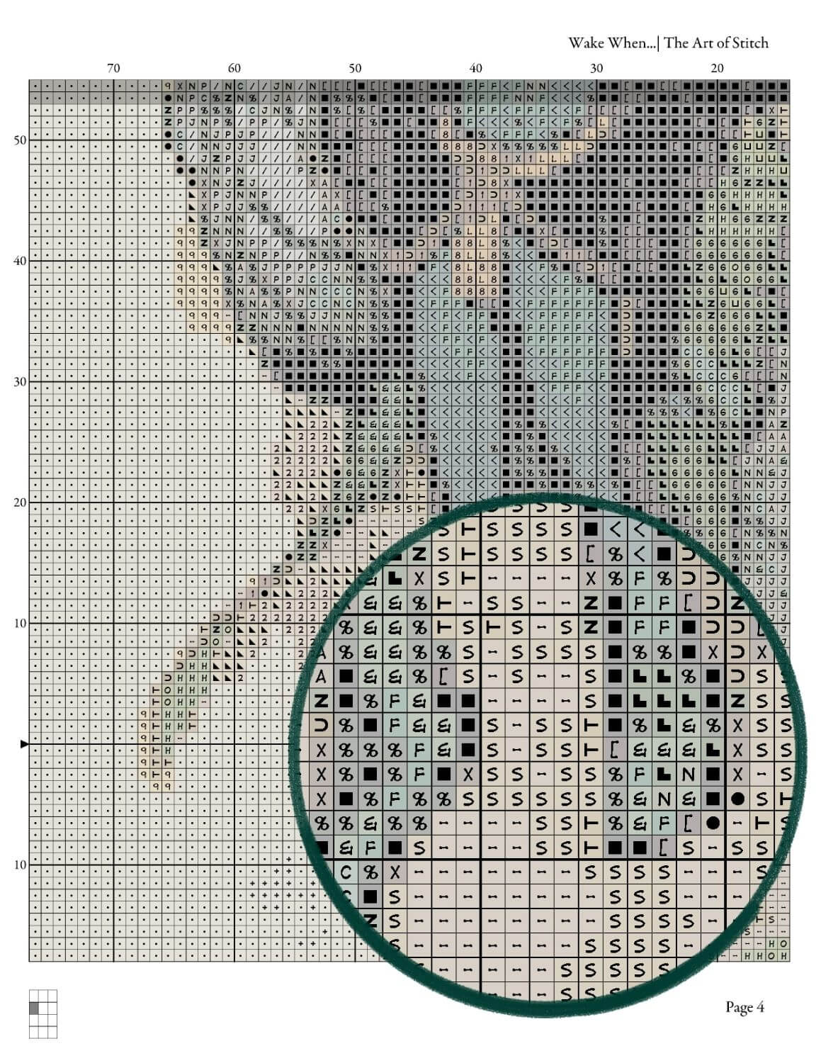 Wake When Some Vile Thing is Nearby Cross Stitch Pattern