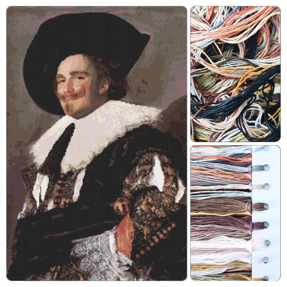 The Laughing Cavalier Cross Stitch Kit