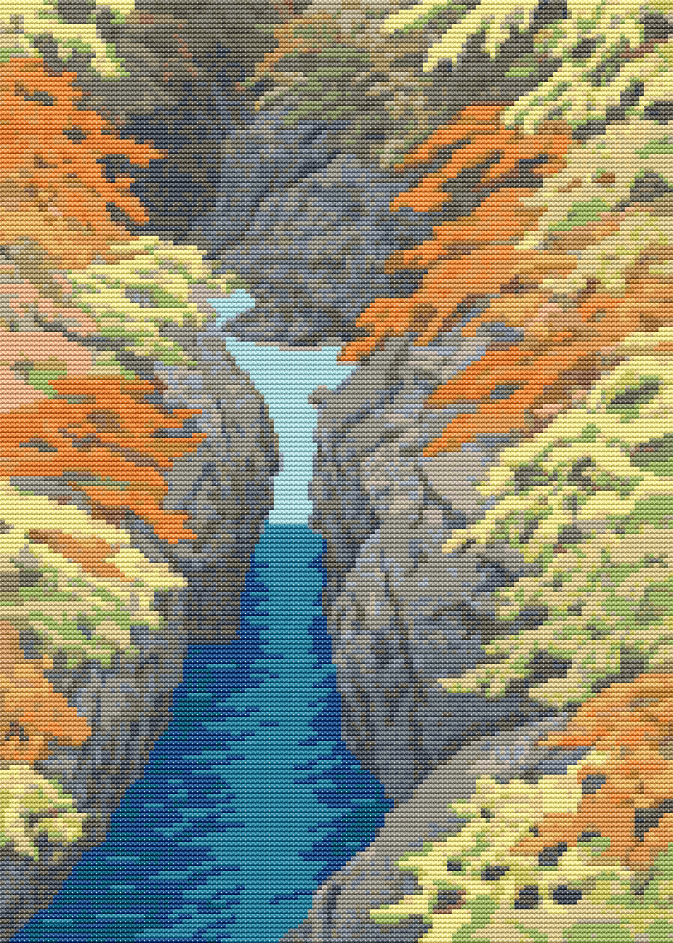 Autumn Cross Stitch Pattern