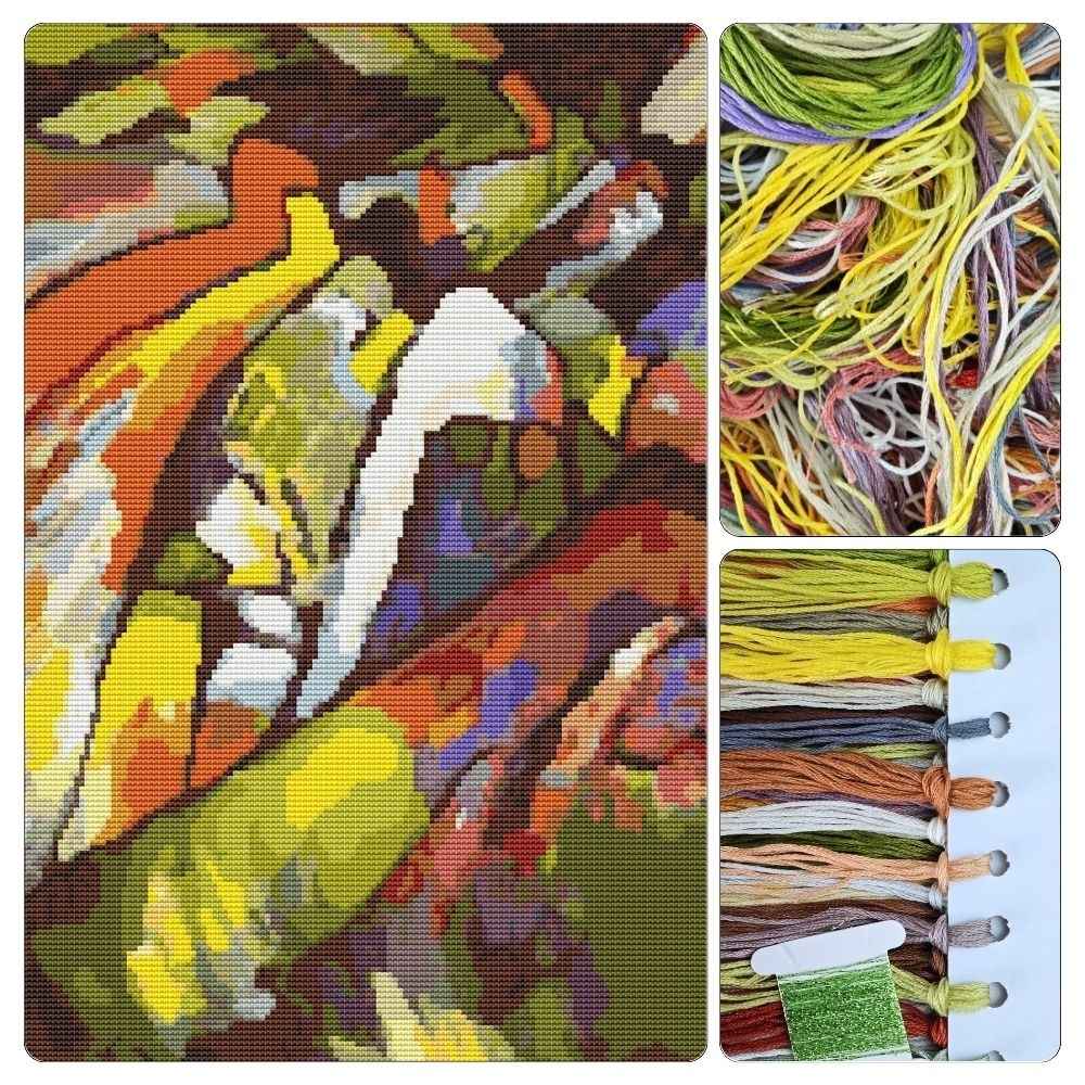 Improvisation Cross Stitch Kit