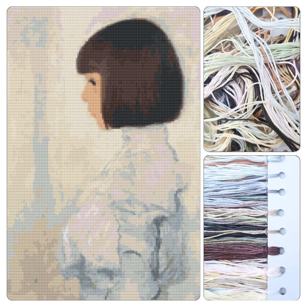 Portrait of Helen Klimt Cross Stitch Kit