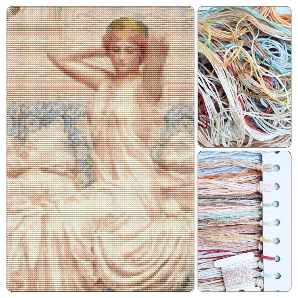 Silver Cross Stitch Kit