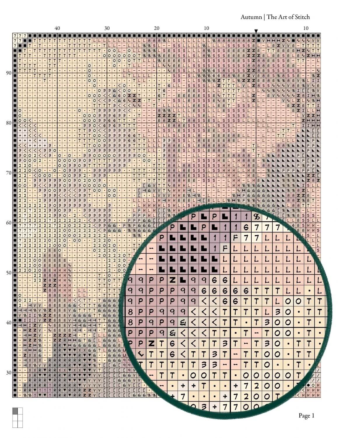 Autumn Cross Stitch Kit