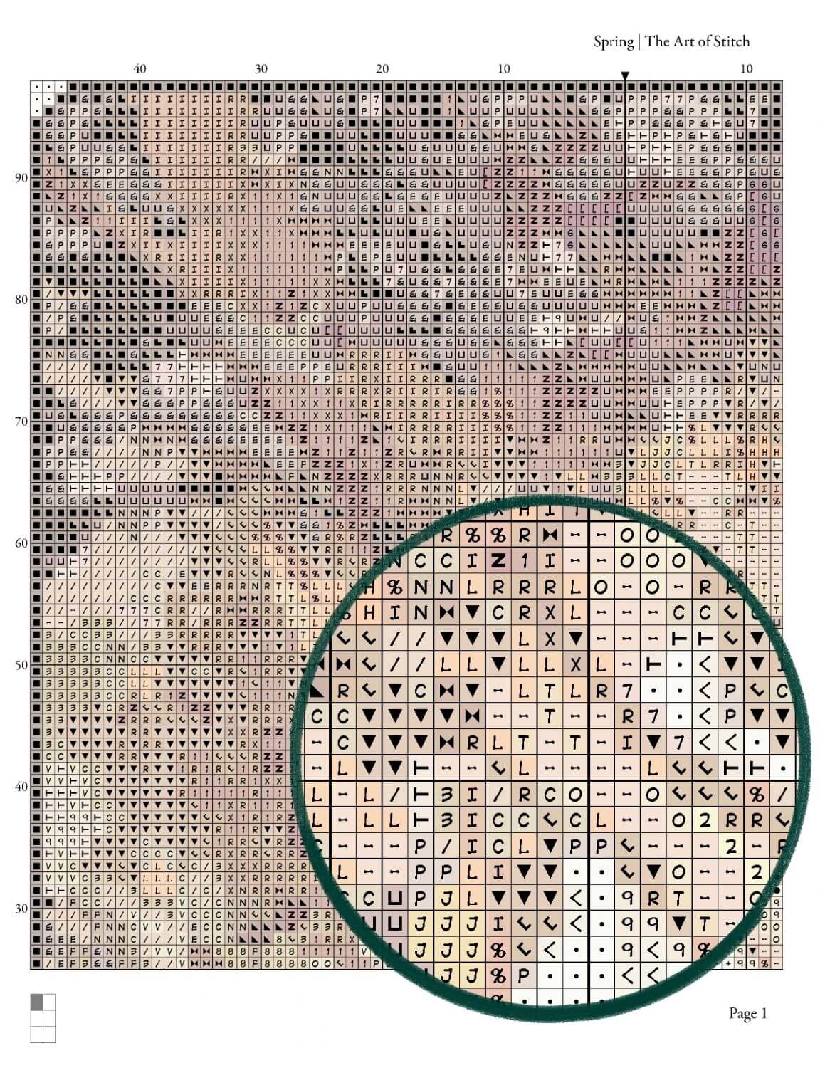 Spring Cross Stitch Kit