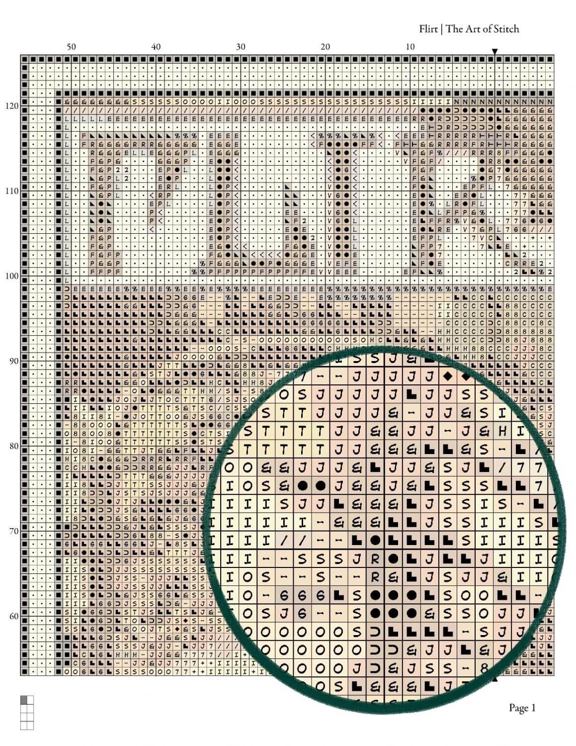 Flirt Cross Stitch Kit