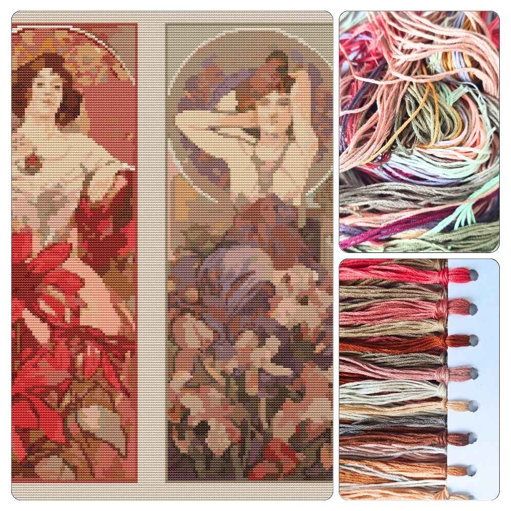 The Four Gemstones Cross Stitch Kit