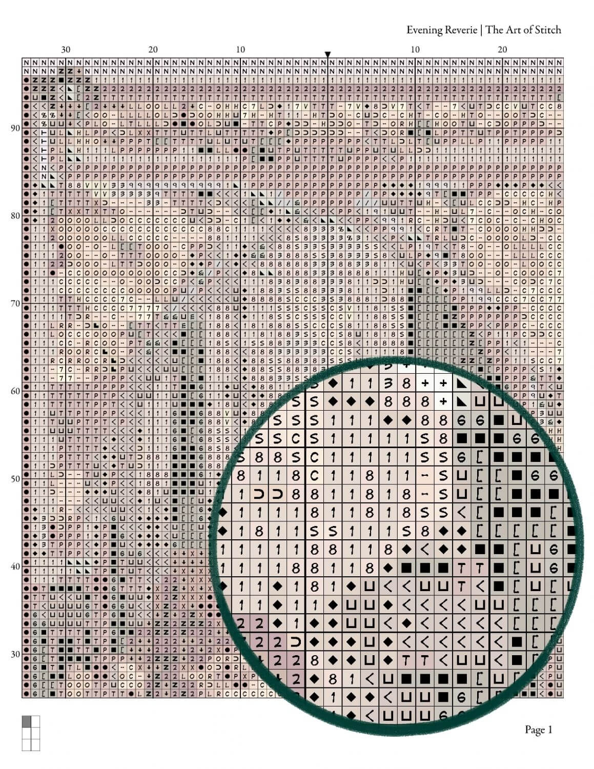Evening Reverie Cross Stitch Kit