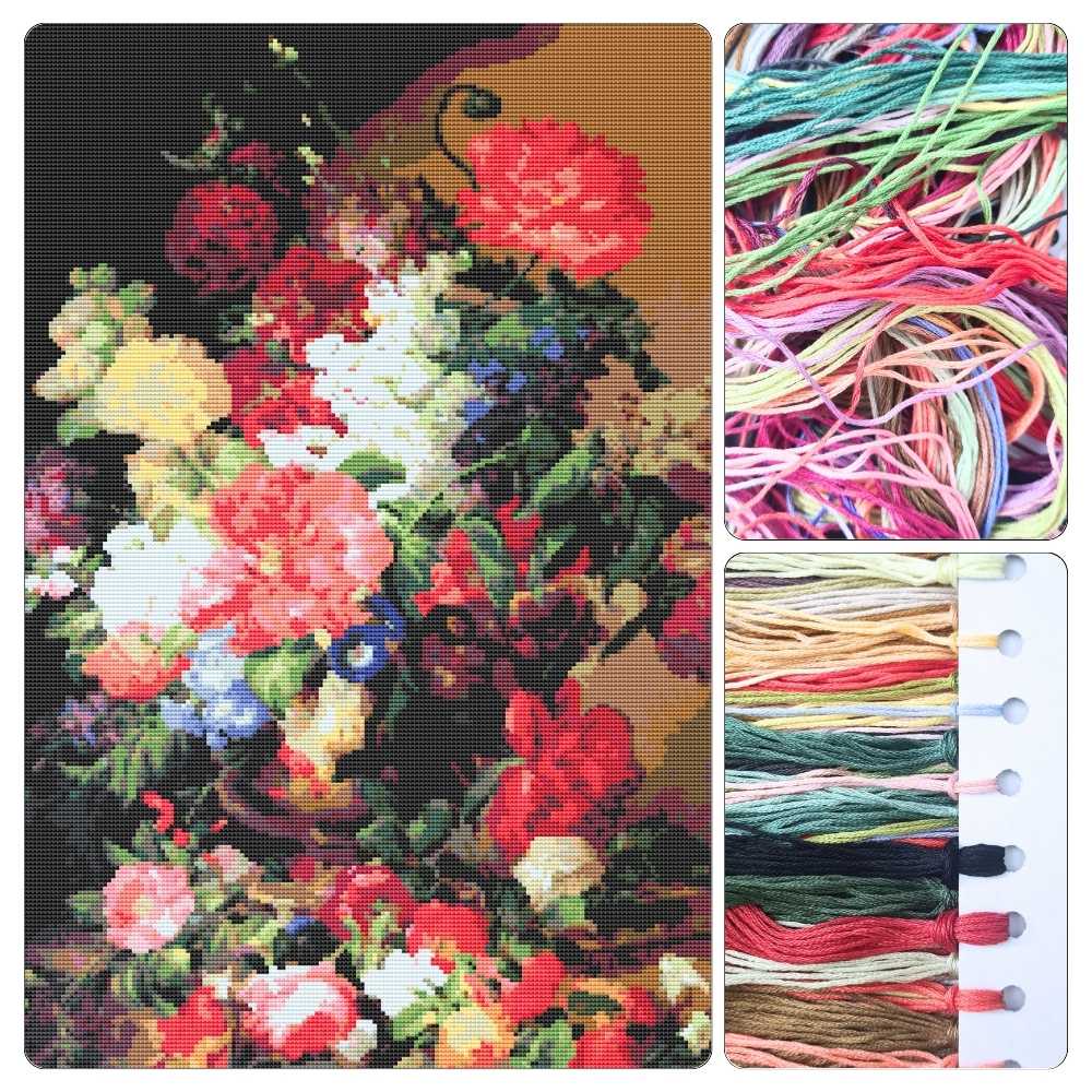 Flowers Cross Stitch Kit