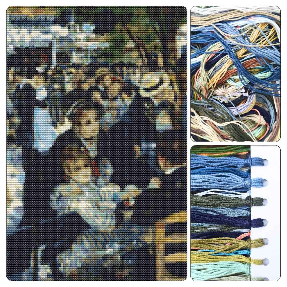 Dance at Le moulin de la Galette Cross Stitch Kit