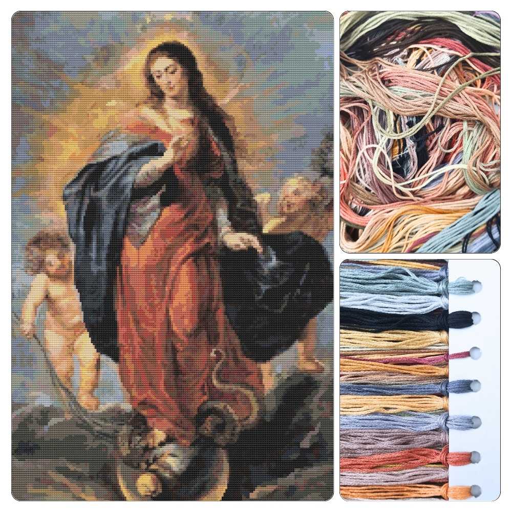 Immaculate Conception Cross Stitch Kit