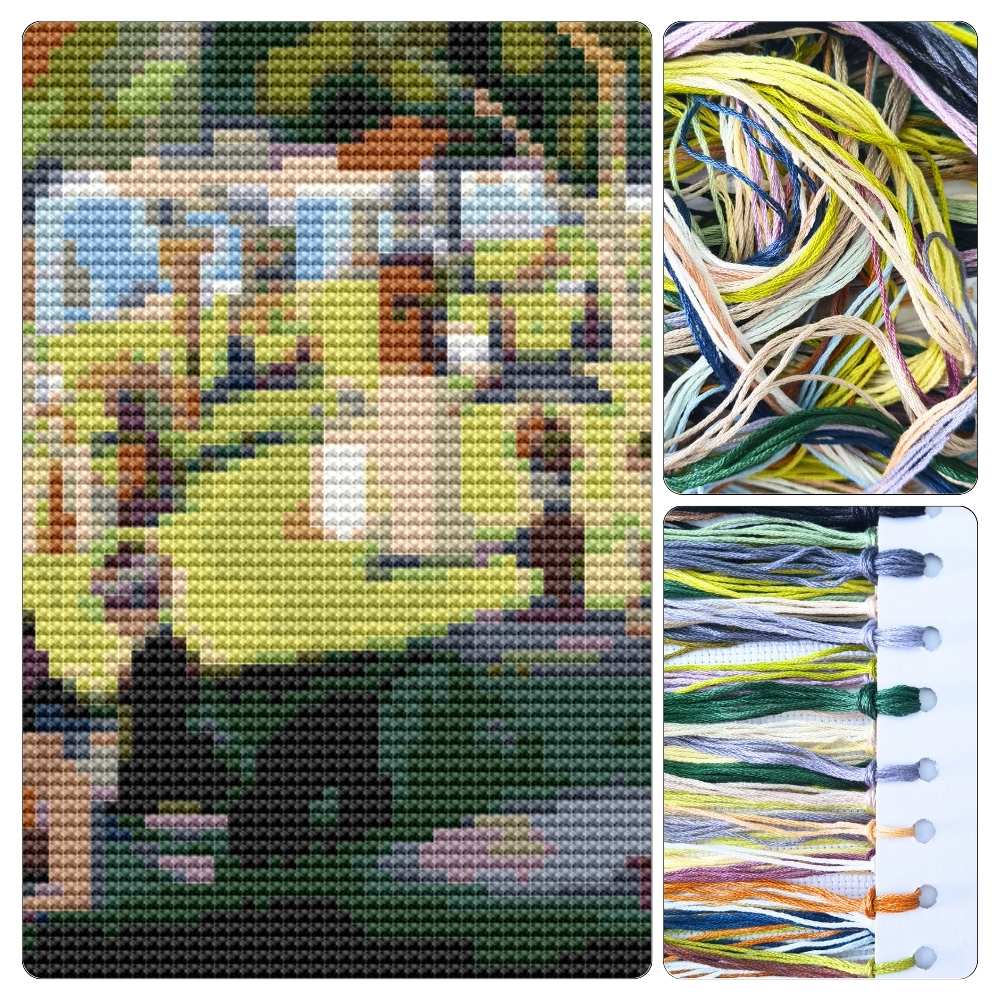 A Sunday Afternoon Mini Cross Stitch Kit