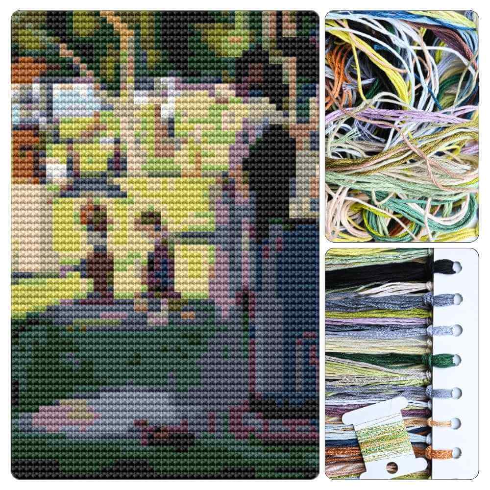 A Sunday Afternoon Mini Cross Stitch Kit