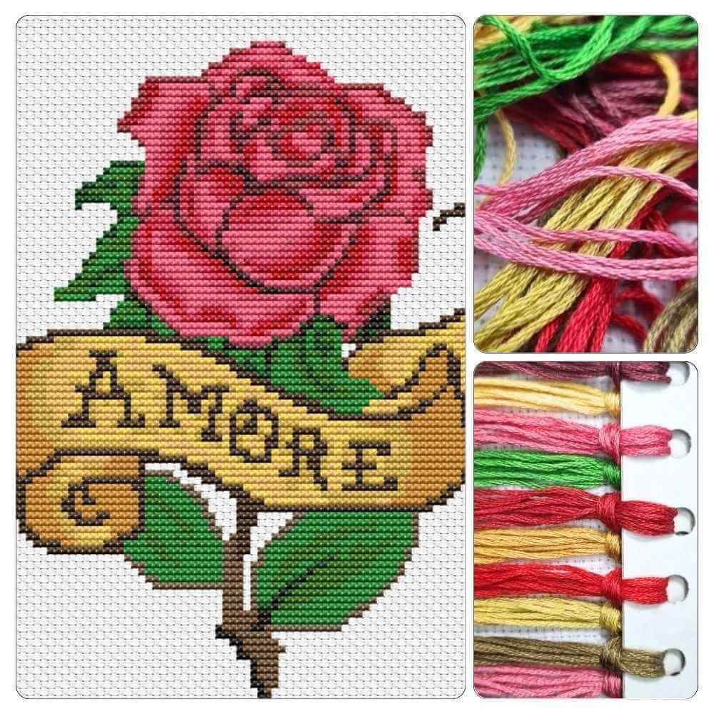 Just For You Mini Cross Stitch Kit