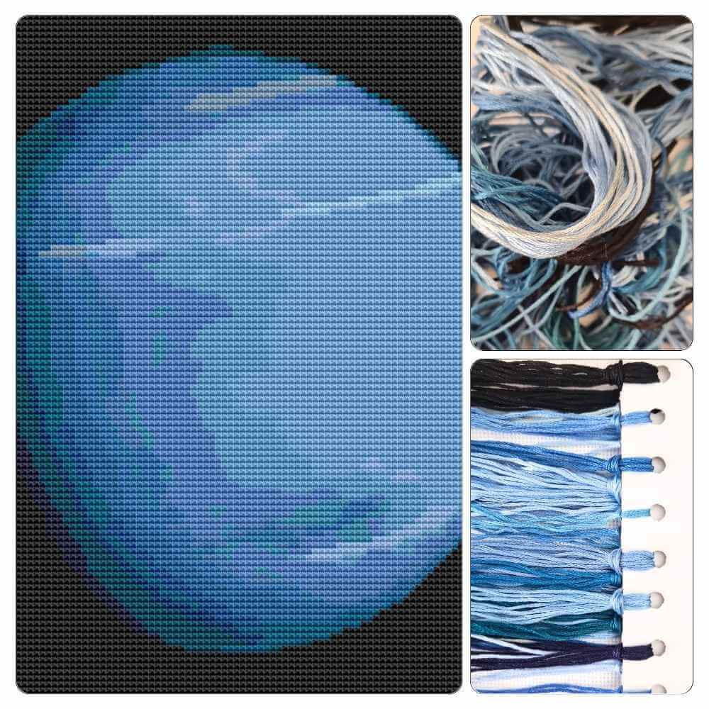 Neptune Cross Stitch Kit